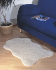 Předložka z ovčí vlny tvar kožešina