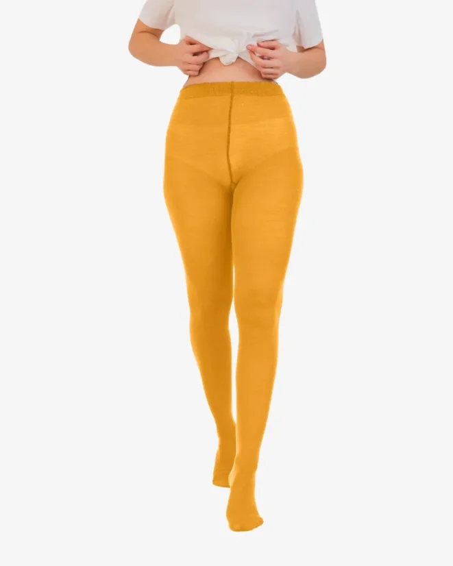 Dámské punčochové kalhoty Merino SuperSoft - Barva: Olivová, Velikost punčoch: 158/100