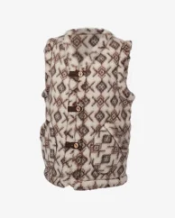 Vlněná vesta vzor