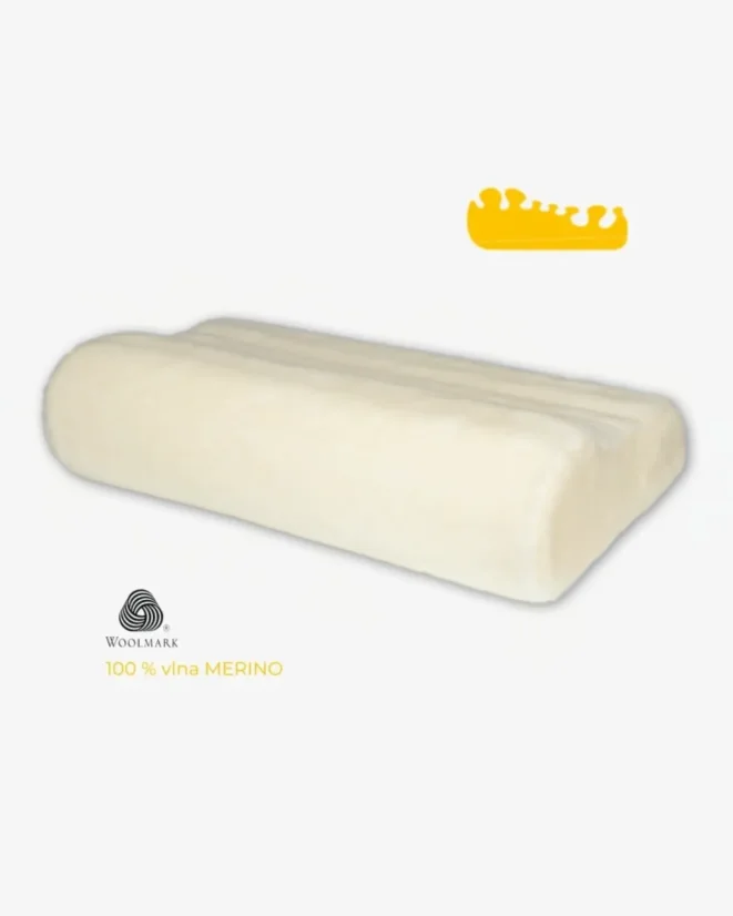Anatomický polštář Vitapur Vario Merino