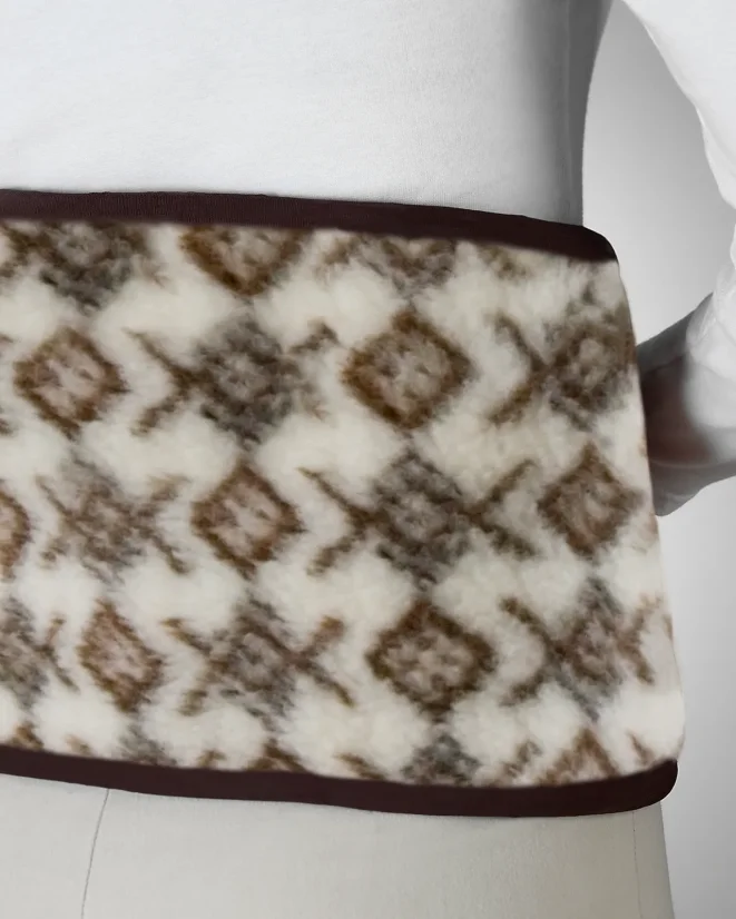 Vlněný ledvinový pás MAXI