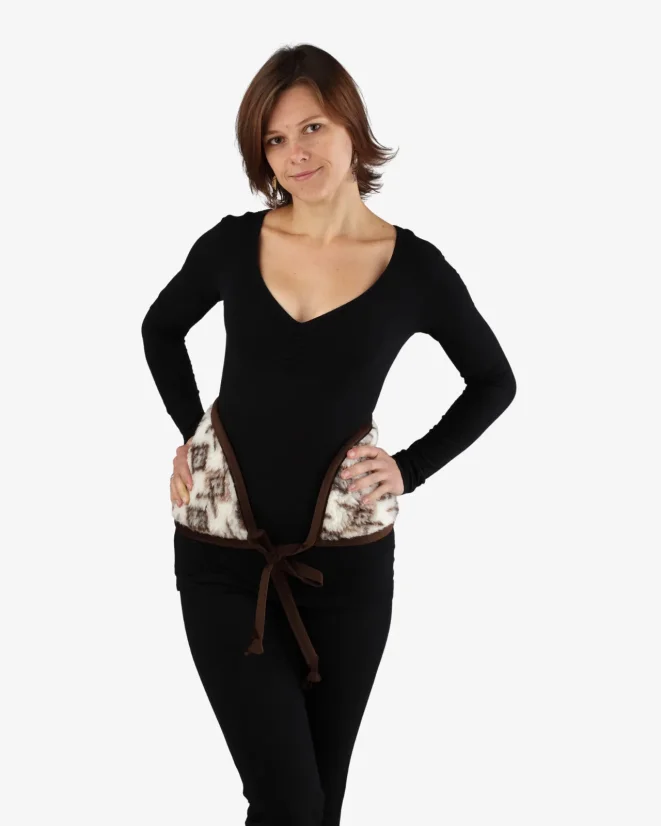 Vlněný ledvinový pás VZOR