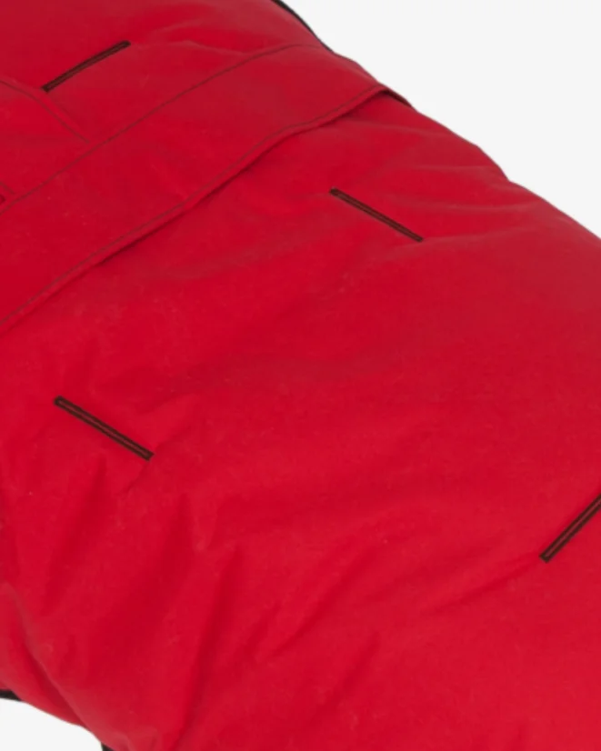 Dětský fusak Woolife Kombi Kašmír červený