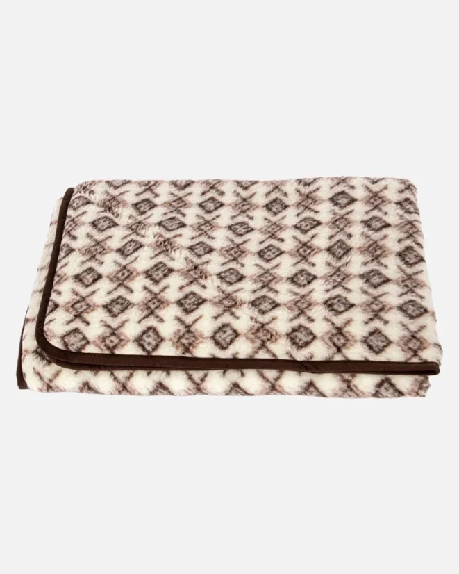 Deka vlněná lehká vzor 135x100