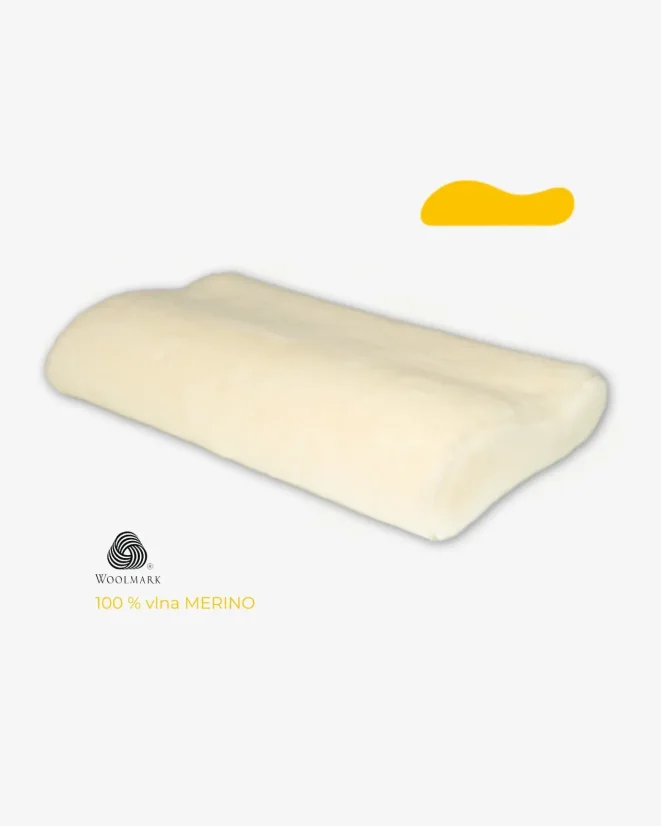 Anatomický polštář Vitapur Delfín Merino