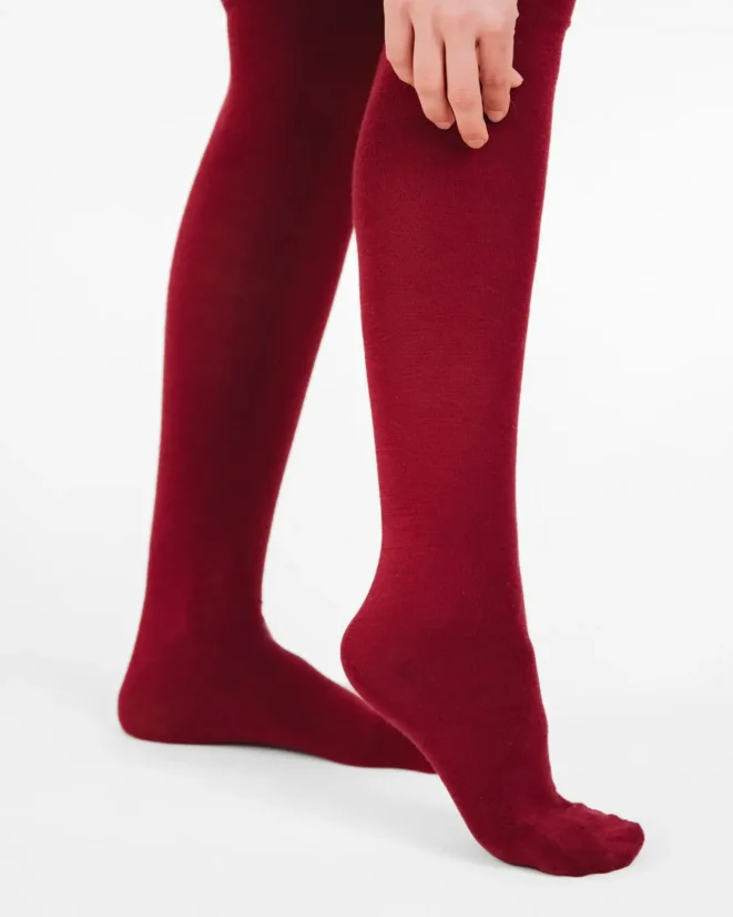 Dámské punčochové kalhoty Merino SuperSoft - Barva: Olivová, Velikost punčoch: 158/100