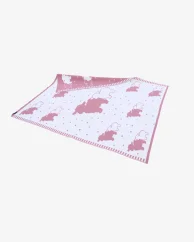 Dětská merino deka Ovečka růžová