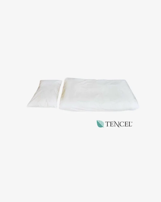 Povlečení hygienické TENCEL polštář - Barva: Modrá, Rozměr: 70x50cm