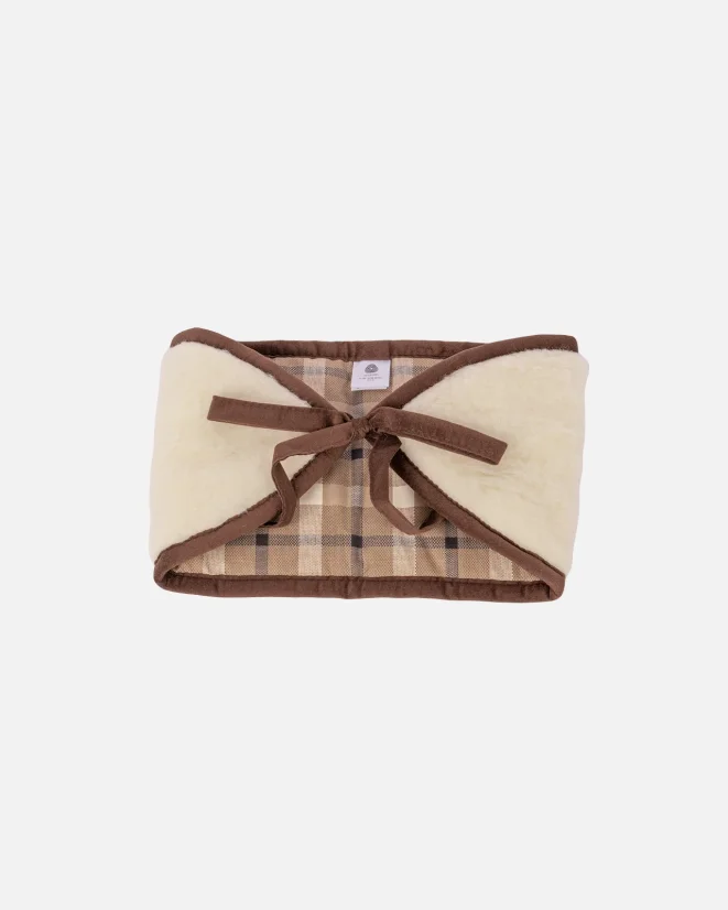 Hřejivý ledvinový pás z ovčí vlny