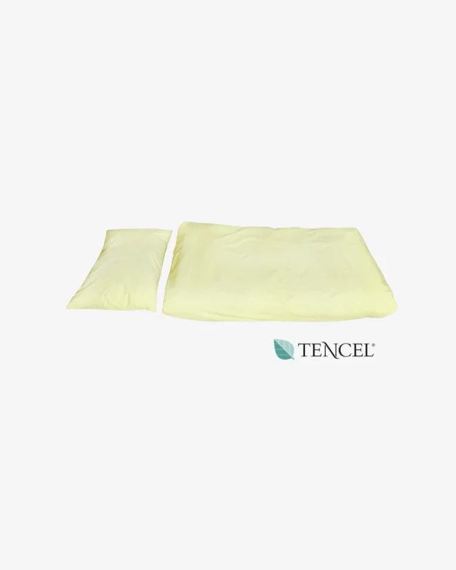 Povlečení hygienické TENCEL polštář - Barva: Žlutá, Rozměr: 70x50cm