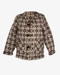 Vlněný kabátek vzor