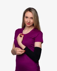 Zateplovací vlněný návlek na loket