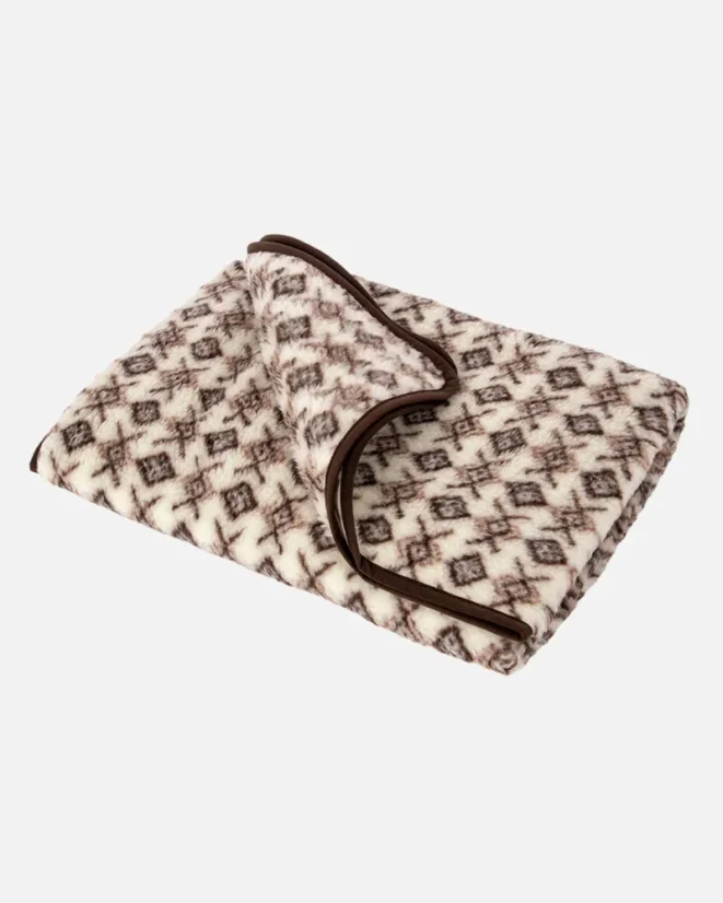 Deka vlněná lehká vzor 135x100