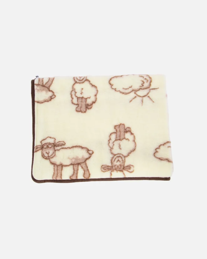 Hřejivá deka merino Ovečka 135x200