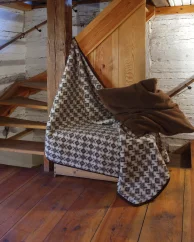 Deka vlněná lehká vzor 135x100