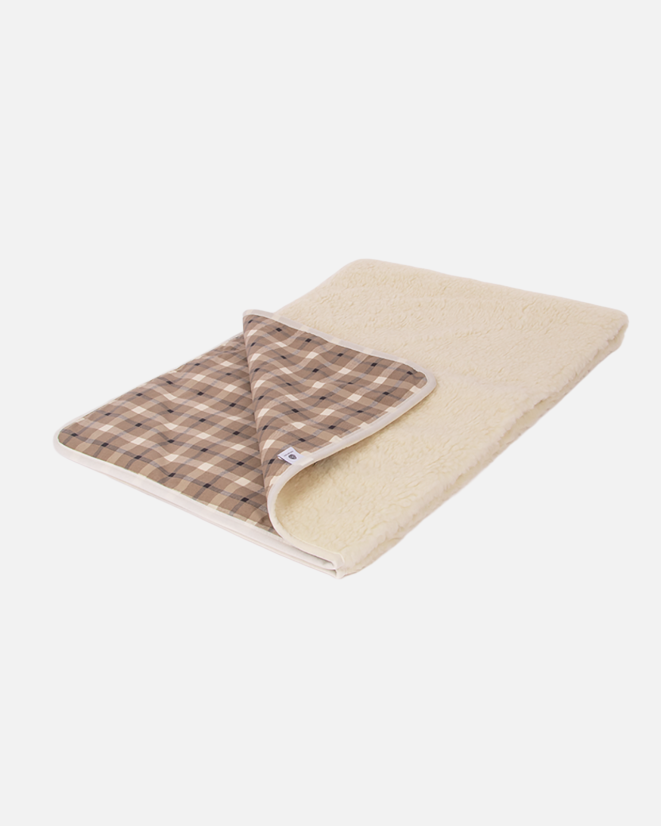 Přikrývka vlněná 3 sezóny 135x200 cm - Barva: Béžová