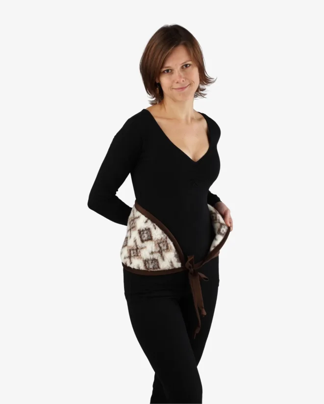 Vlněný ledvinový pás VZOR