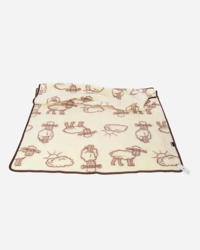 Hřejivá deka merino Ovečka 135x200