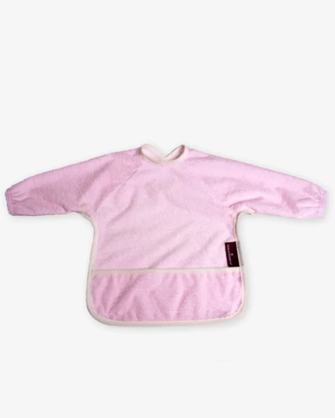 Bryndáček froté s rukávem - Barva: Modrá, Rozměr: Vel. 12